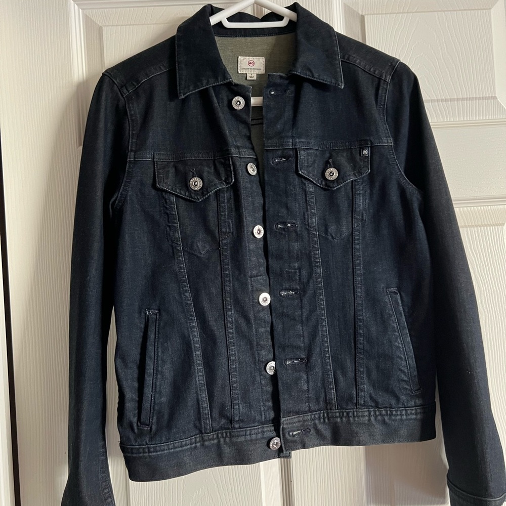 AG Jeans Navy Jean Jacket